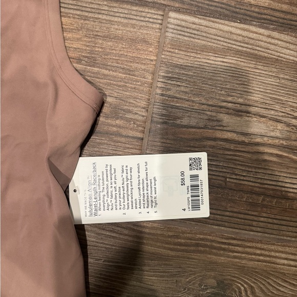 Lululemon Mauve Tank Top - Picture 4 of 4